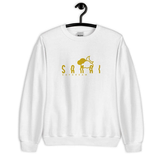 Unisex Embroidery Gold Samai Logo Sweatshirt-Samai Apparel