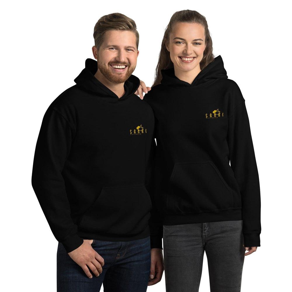 Unisex Embroidery Gold Samai Logo Hoodie-Samai Apparel