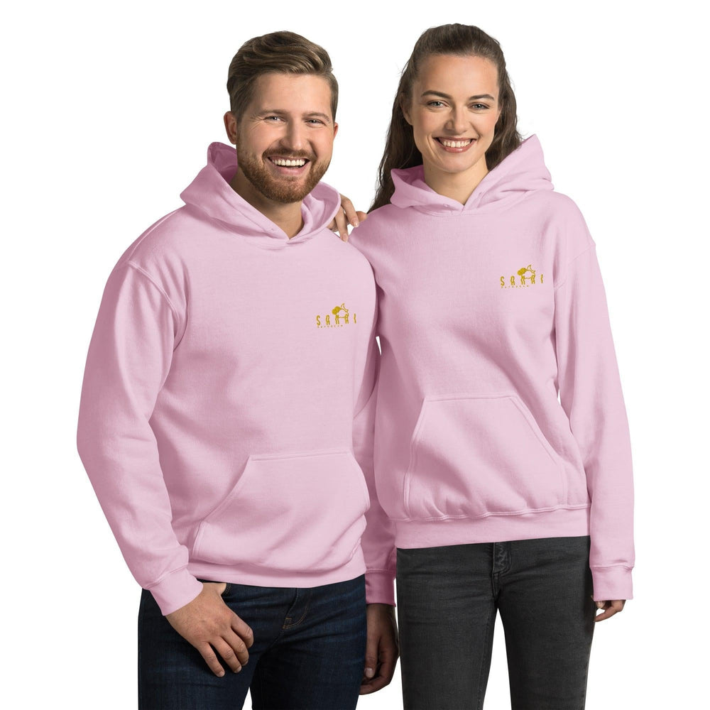 Unisex Embroidery Gold Samai Logo Hoodie-Samai Apparel