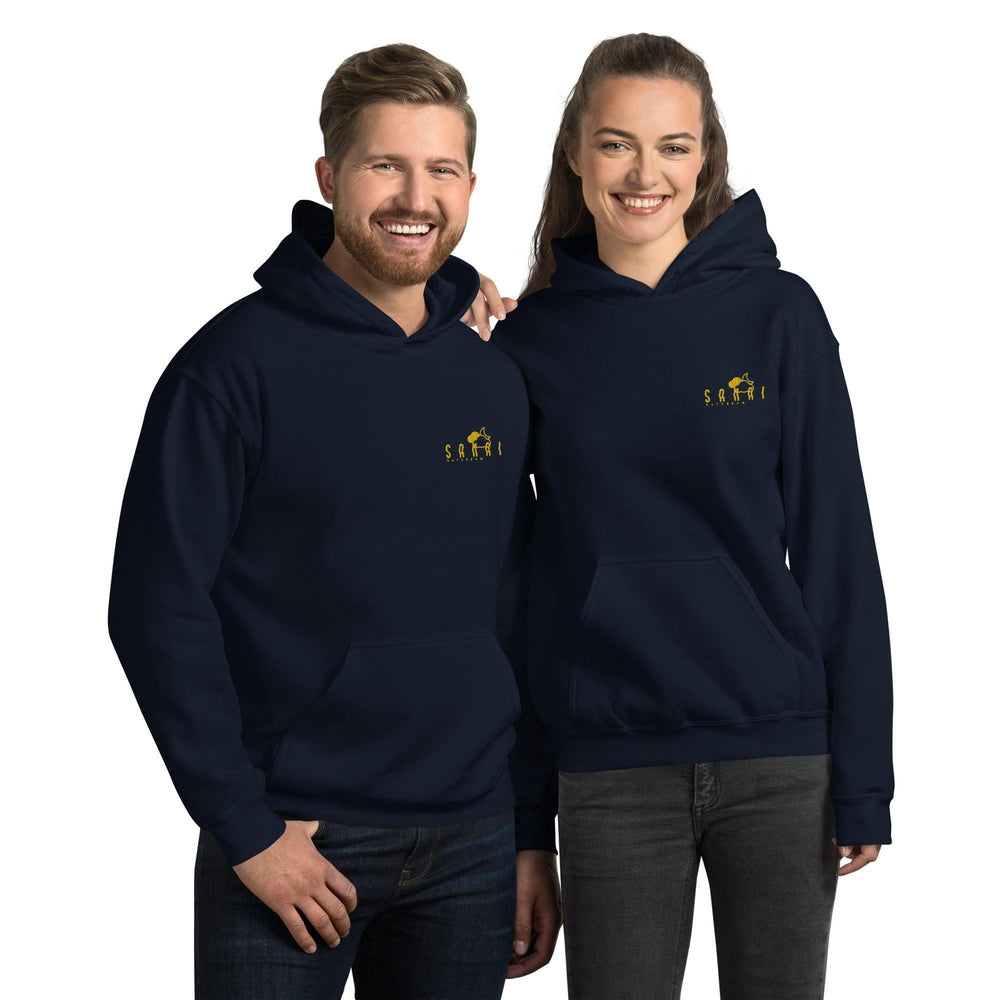 Unisex Embroidery Gold Samai Logo Hoodie-Samai Apparel