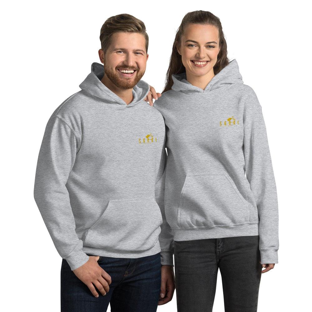 Unisex Embroidery Gold Samai Logo Hoodie-Samai Apparel