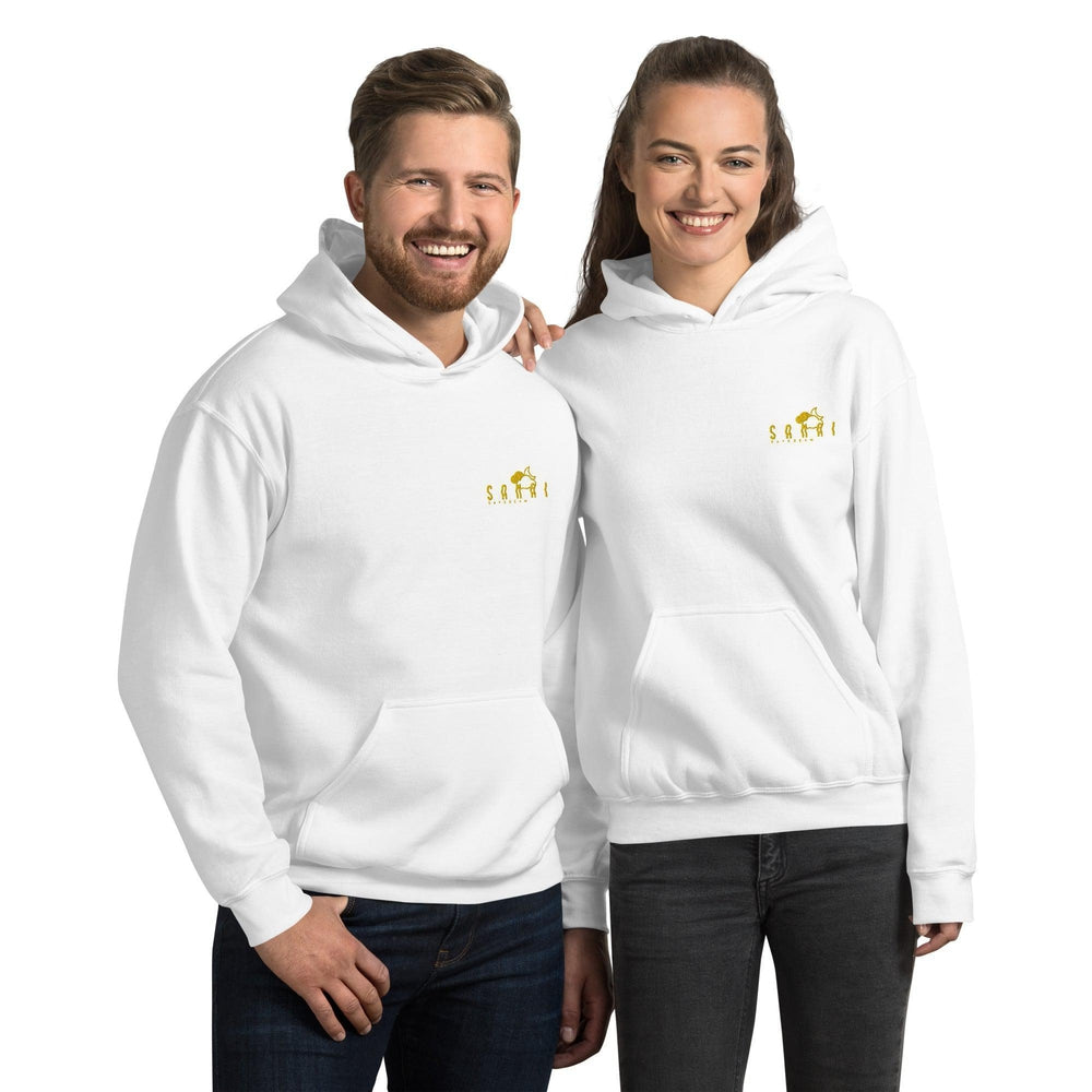 Unisex Embroidery Gold Samai Logo Hoodie-Samai Apparel